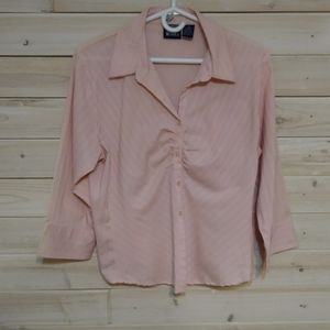 🔥🔥3/4 sleeves pink blouse